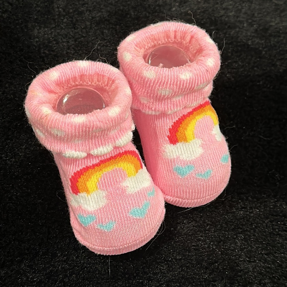 Brand new baby girl socks